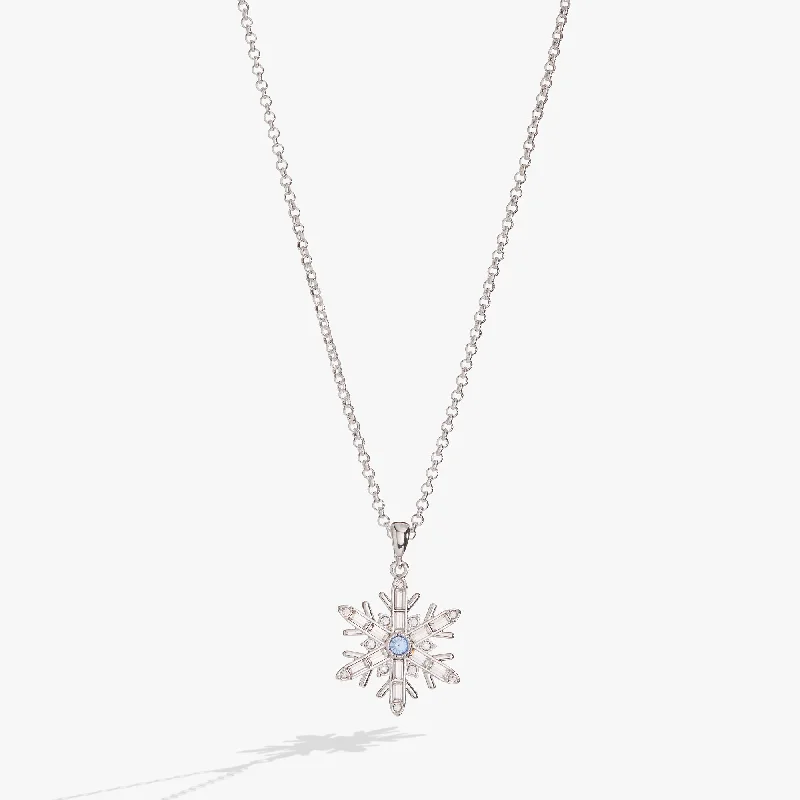 Affordable Luxury Jewelry For Every Occasion Crystal Snowflake Charm Necklace