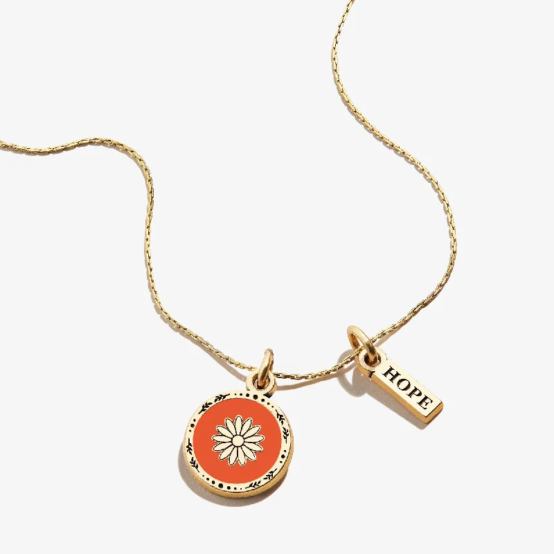 Shop Fine Jewelry With Exclusive Savings Daisy + Hope Mantra Duo Charm Necklace