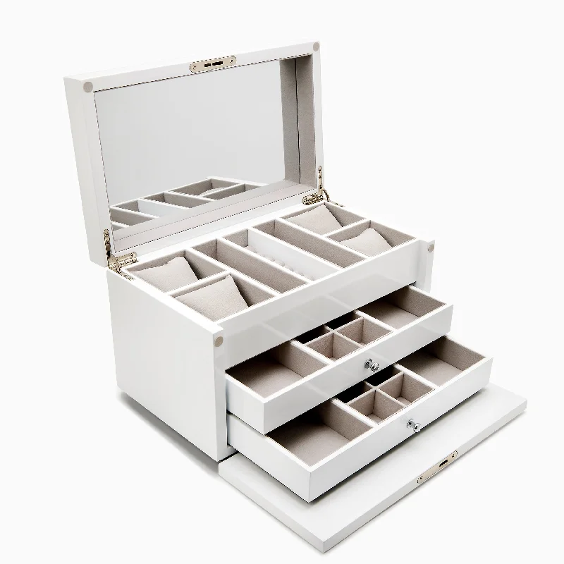 Elegant Jewelry Pieces At Unbelievable Prices Jewelry Box - White