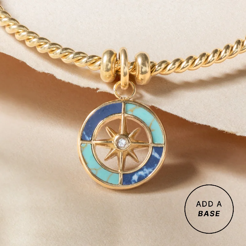 Affordable Luxury Jewelry For Every Occasion Compass Interchangeable Charm